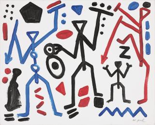 A. R. Penck - Untitled