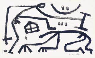 A.R. Penck - Untitled