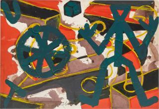 A.R. Penck - Untitled