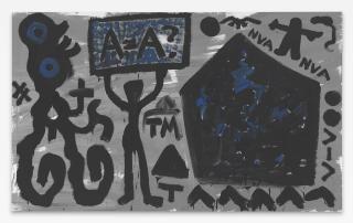 A. R. Penck - Welt des Adlers VI (World of Eagles VI)