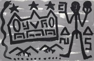 A.R. Penck - Welt des Adlers