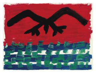 A. R. Penck - Welt des Adlers