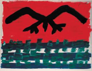 A.R. Penck - Welt des Adlers