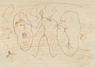 A. R. Penck - Weltraum System Immanenz (Space System Immanence)