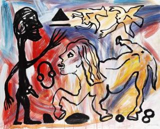 A. R. Penck - Willst du oder willst du nicht