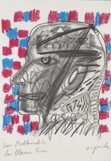 A. R. Penck - Zur Problematik der blauen Frau