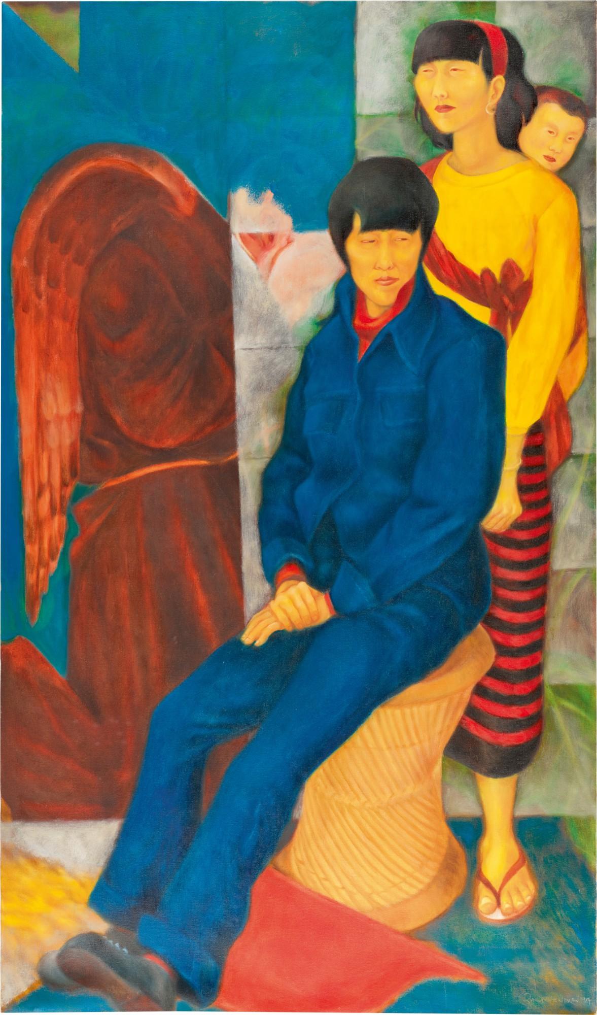 A. Ramachandran - Portrait of Naga Family