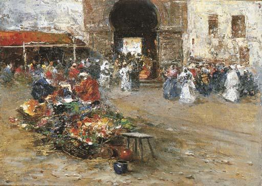 A.Rivas - Mercato arabo