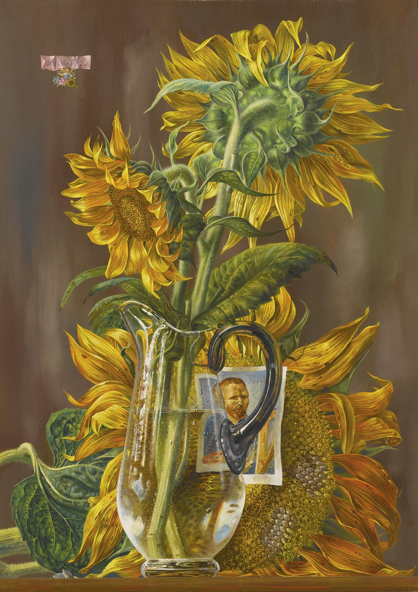 Aaron Bohrod - Sunflowers