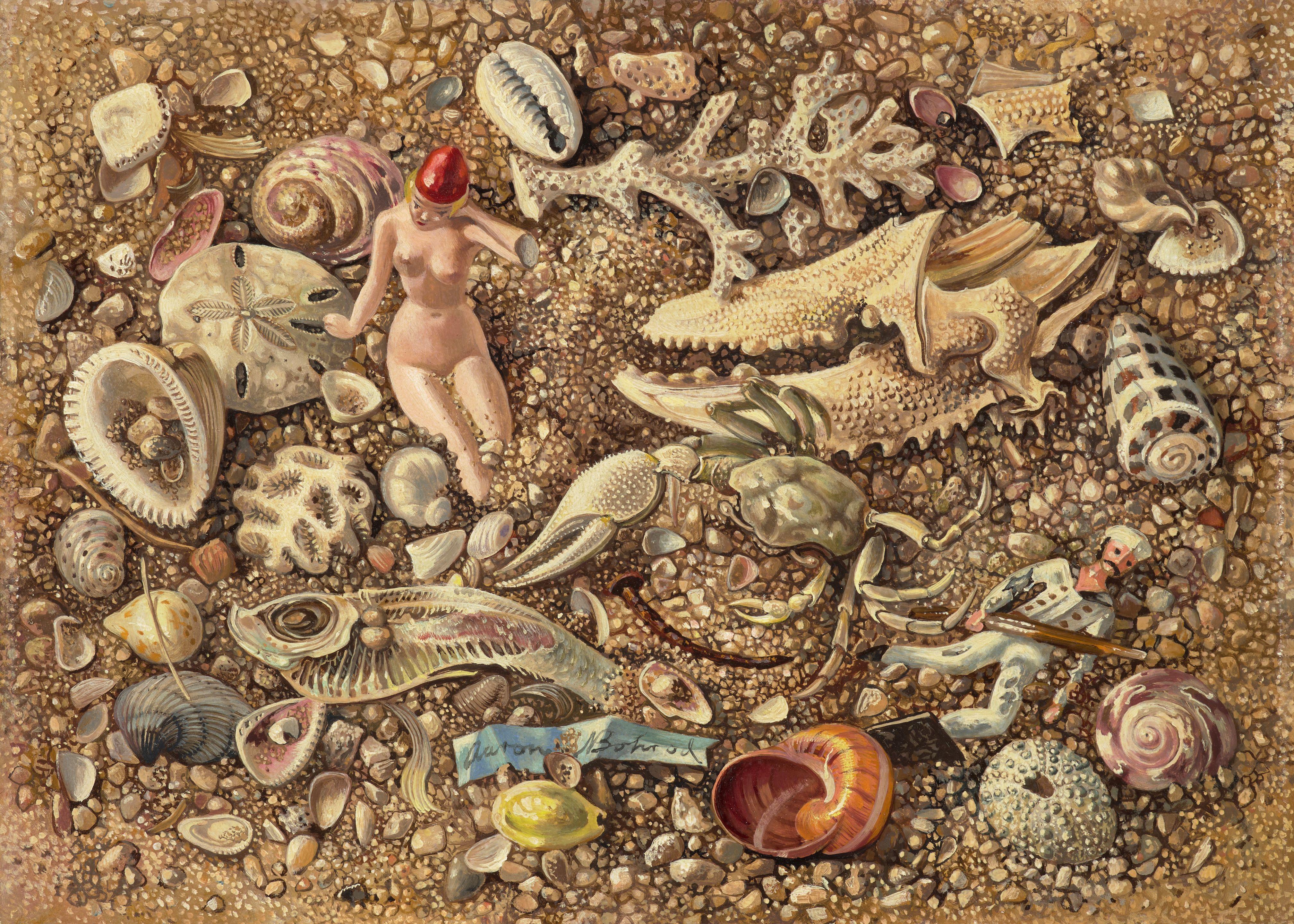 Aaron Bohrod - The Sea Shore