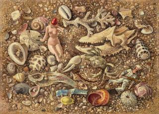 Aaron Bohrod - The Sea Shore