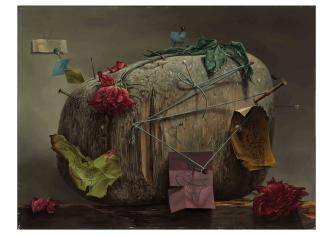 Aaron Bohrod - Wooden Rock