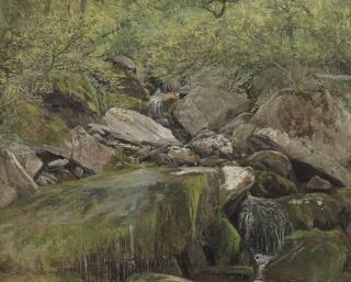 Aaron Draper Shattuck - The Cascades, Pinkham Notch, Mount Washington