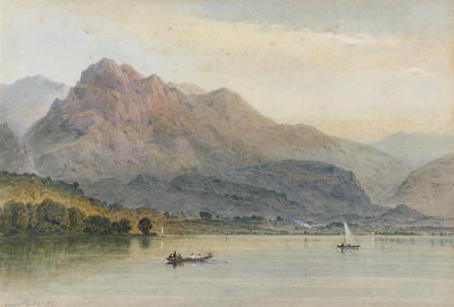Aaron Edwin Penley, A.N.W.S. - An Extensive Lake, India