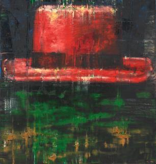 Aaron Fink - Untitled 73 x 67 in. (185.4 x 170.2 cm) framed 74 x 68 x 2 in.