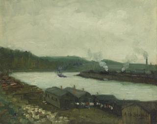 Aaron Henry Gorson - At the Riverhead