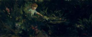 Aaron Shikler - Child in the Forest