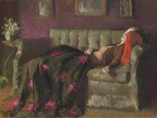 Aaron Shikler - The Afghan