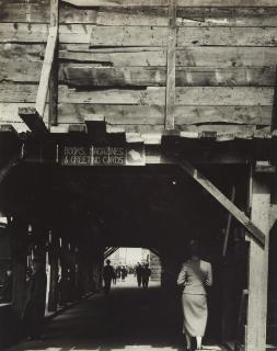 Aaron Siskind - End of Civic Repertory Theatre, New York