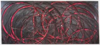 Aaron Young - Arc Light (Moscow, Triptych)