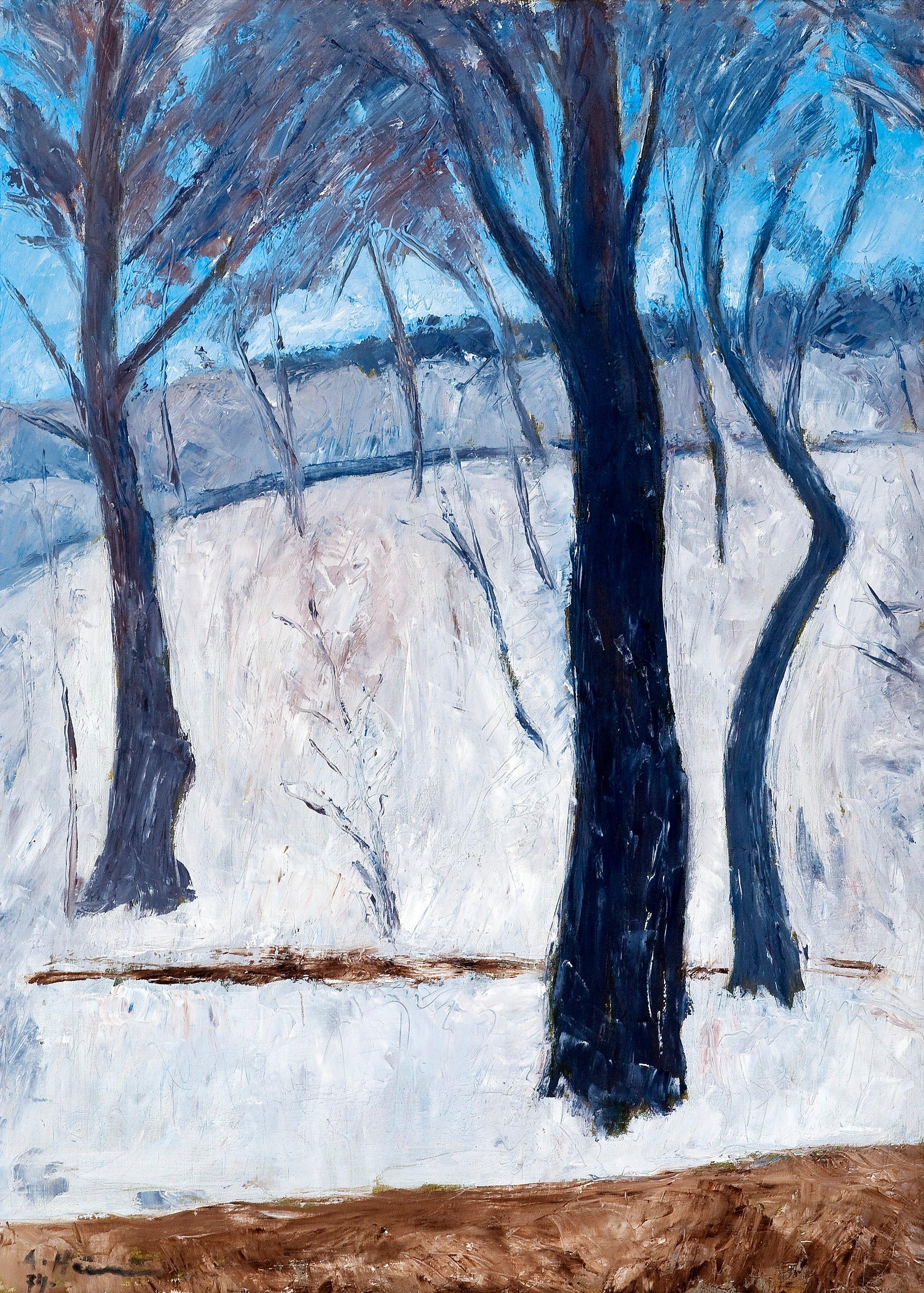 Aarre Heinonen - Winter Landscape.