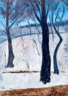 Aarre Heinonen - Winter Landscape.