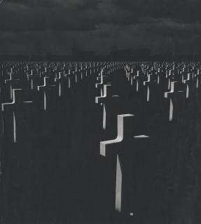 Aart Klein - Cemetery at night. c. 1960