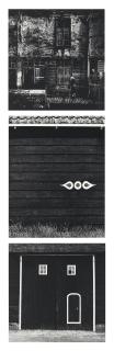 Aart Klein - Rural landscape; Wooden wall of farmhouse; Rural landscape, c. 1960