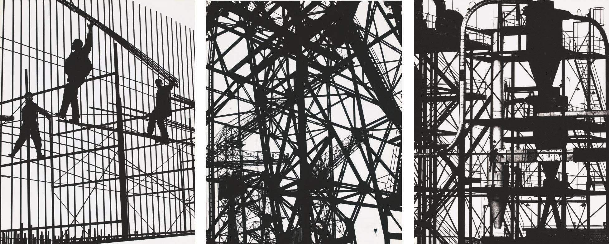 Aart Klein - Urban landscapes 1-3, c. 1960