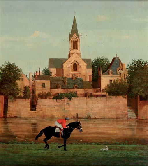 Ab van Overdam - Jockey in France