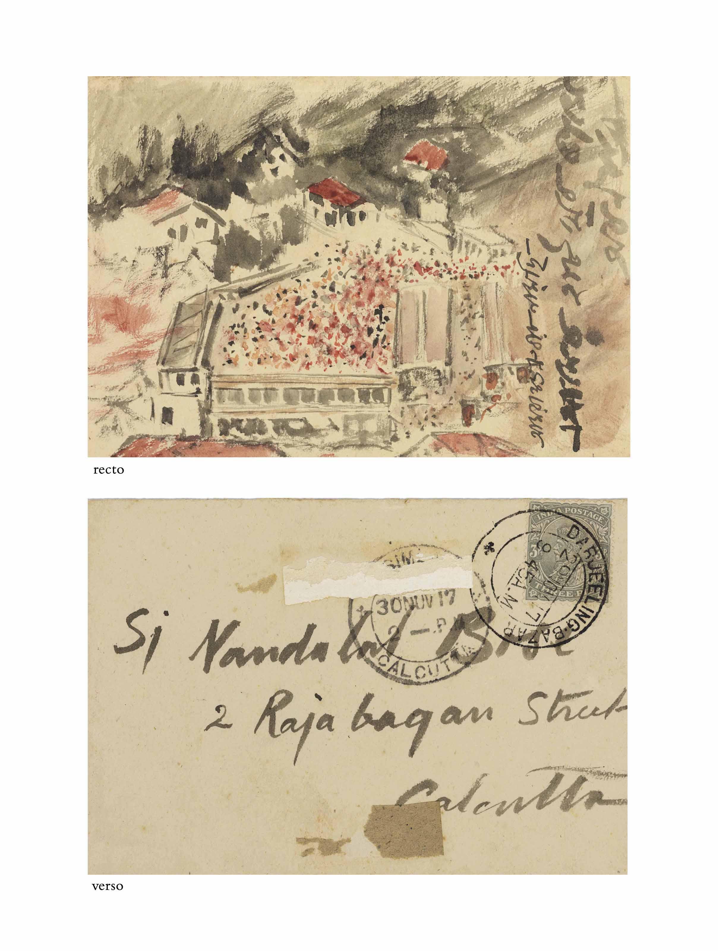 Abanindranath Tagore - Untitled (Darjeeling Market)