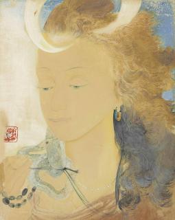 Abanindranath Tagore - Untitled (Siva-Simantini)