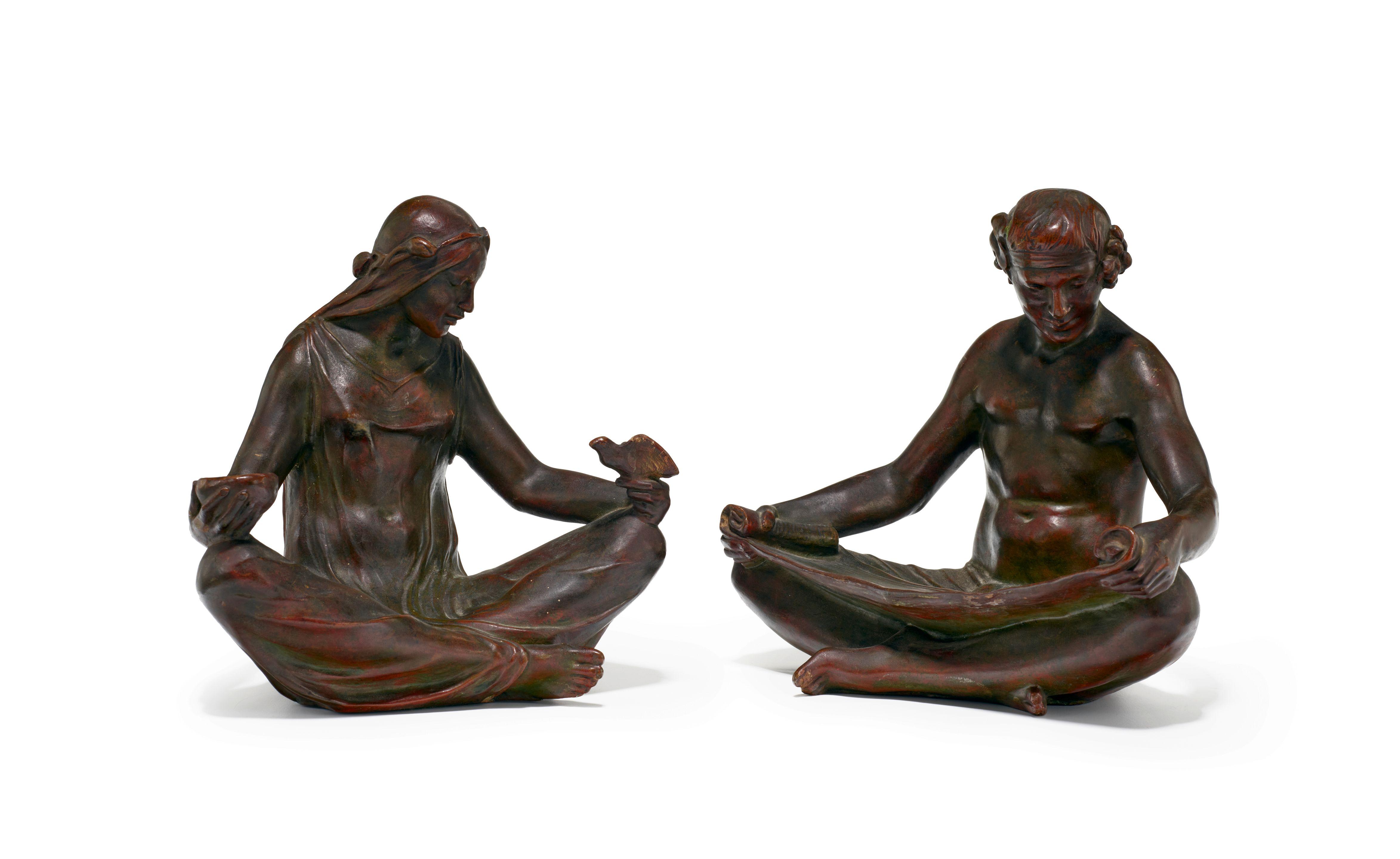 Abastenia St. Leger Eberle - Omar Khayyam Bookends