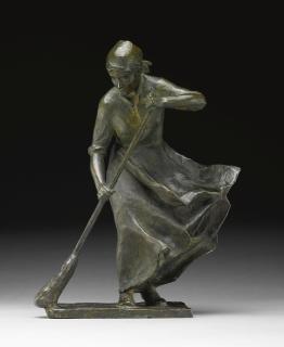 Abastenia St. Leger Eberle - Windy Doorstep