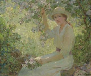 Abbott Fuller Graves - Apple Blossoms