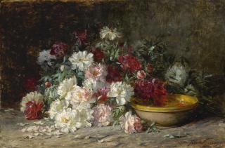 Abbott Fuller Graves - Bouquet Of Peonies