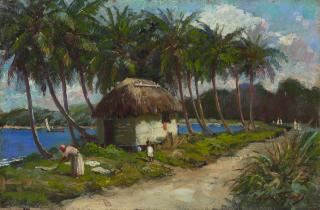 Abbott Fuller Graves - By the Coastline, Jamaica