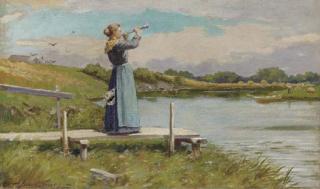 Abbott Fuller Graves - Dinner Horn