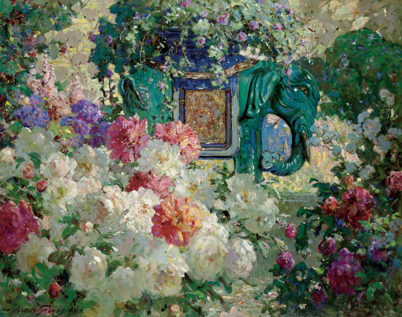 Abbott Fuller Graves - In My Wife\'s Garden