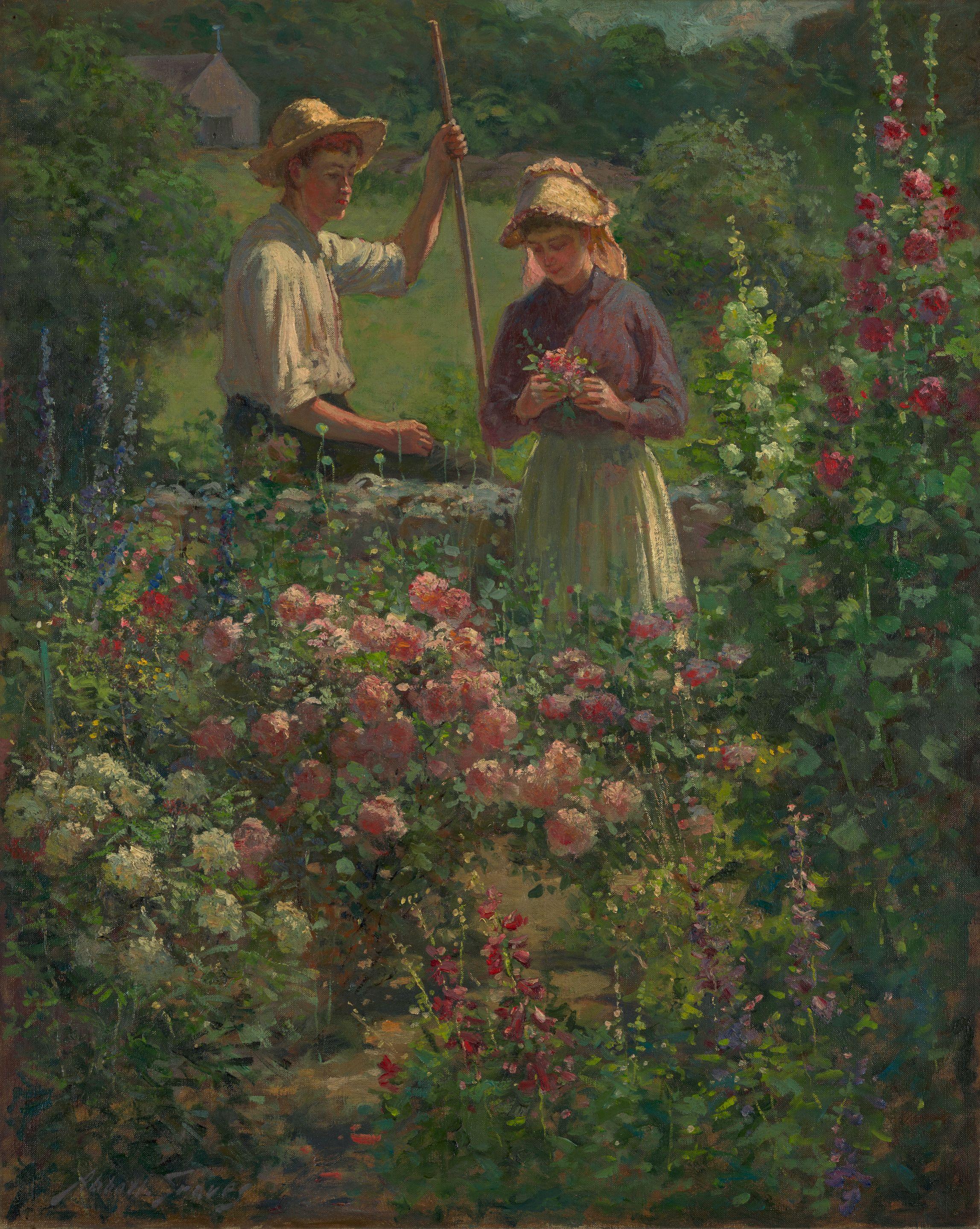 Abbott Fuller Graves - The Garden Wall