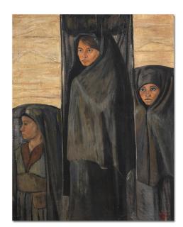 Abdel Ghaffar Shedid - Three Nubian Fellahas