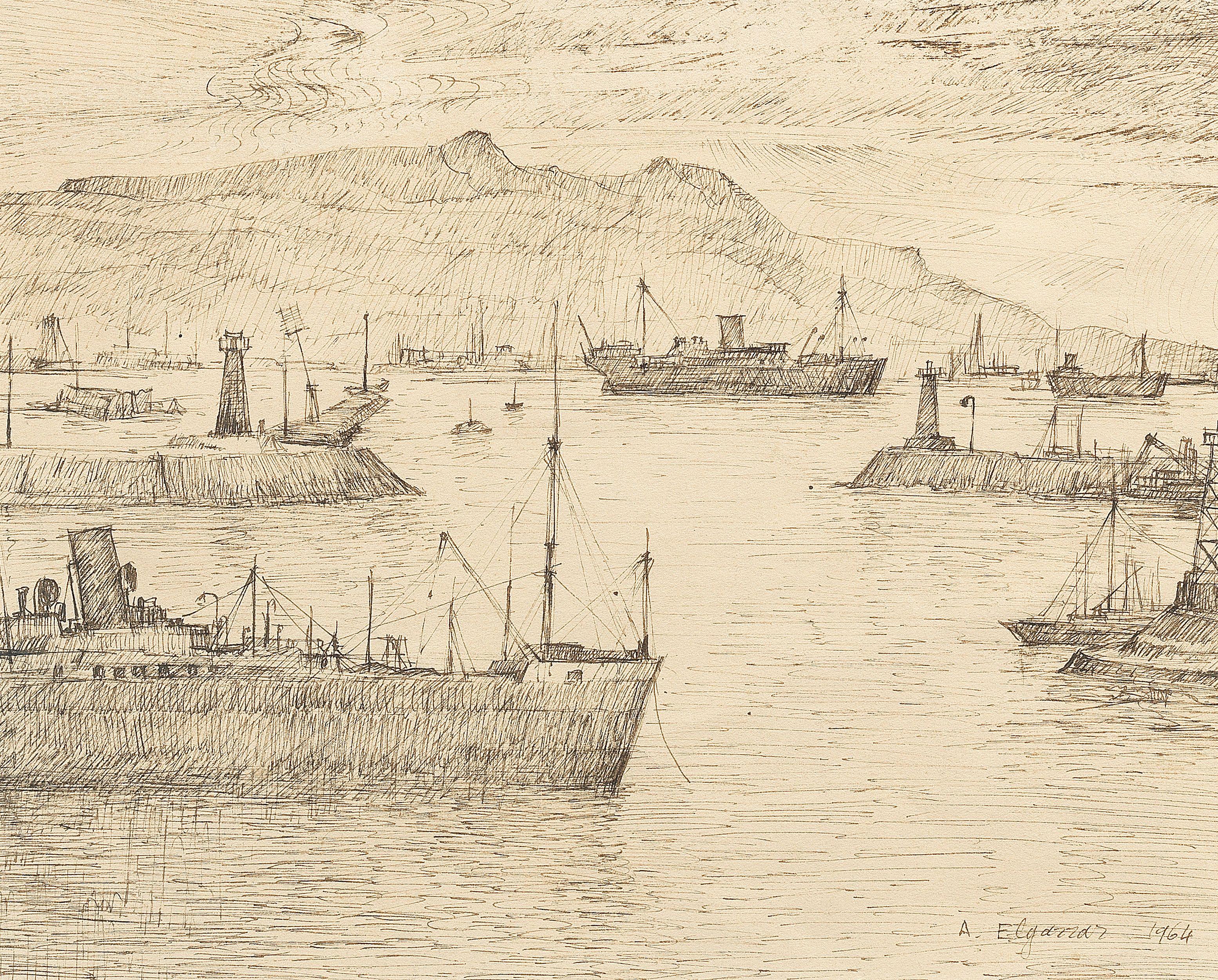 Abdel Hadi El-Gazzar - Aswan (from the High Dam Series)