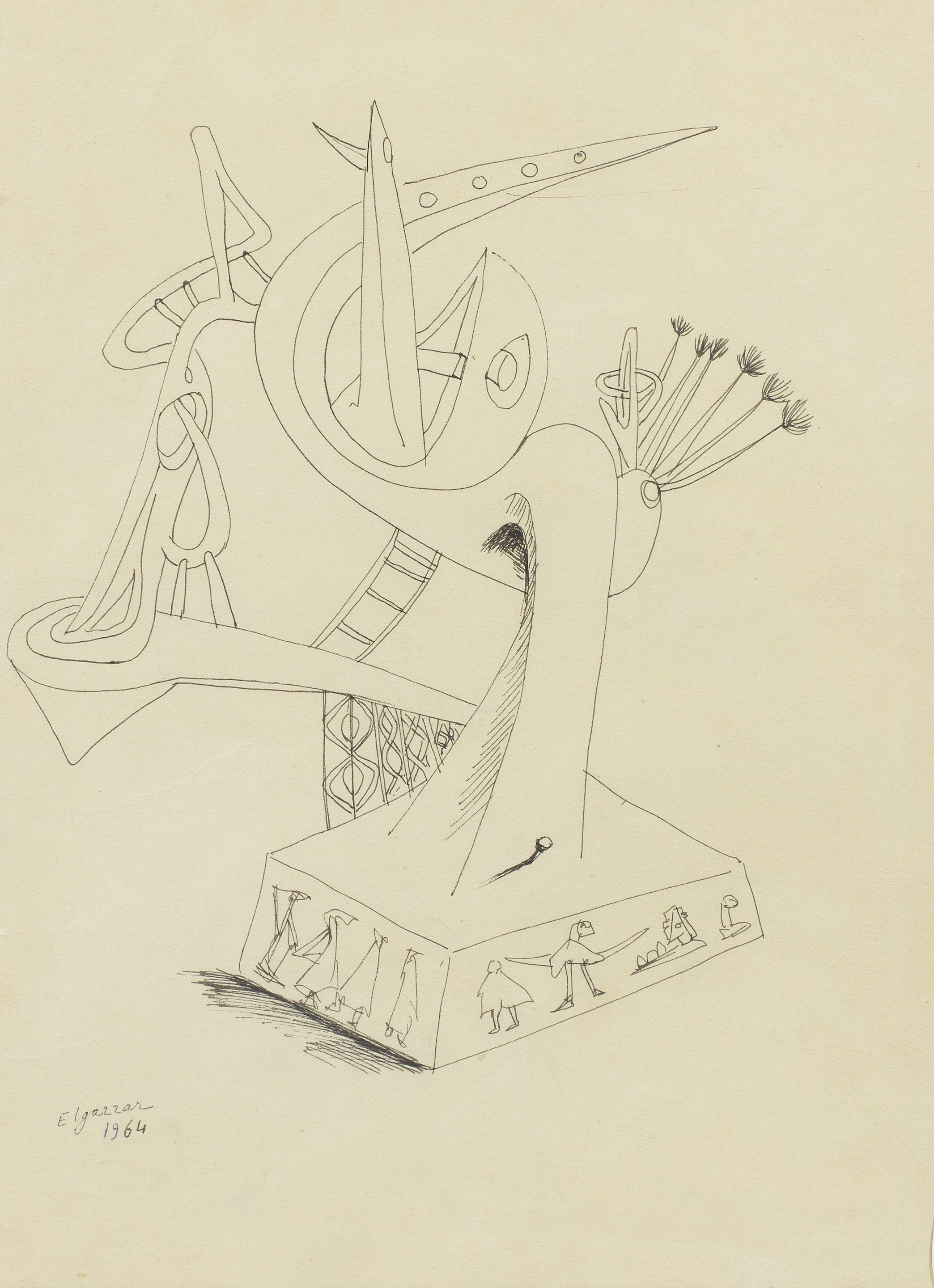 Abdel Hadi El-Gazzar - Untitled (from the Scientific Progress series)