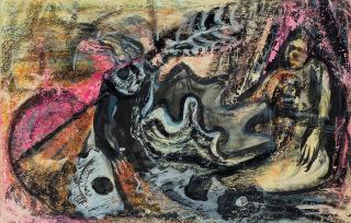 Abdel Hadi El-Gazzar - Untitled (from the Shell period)