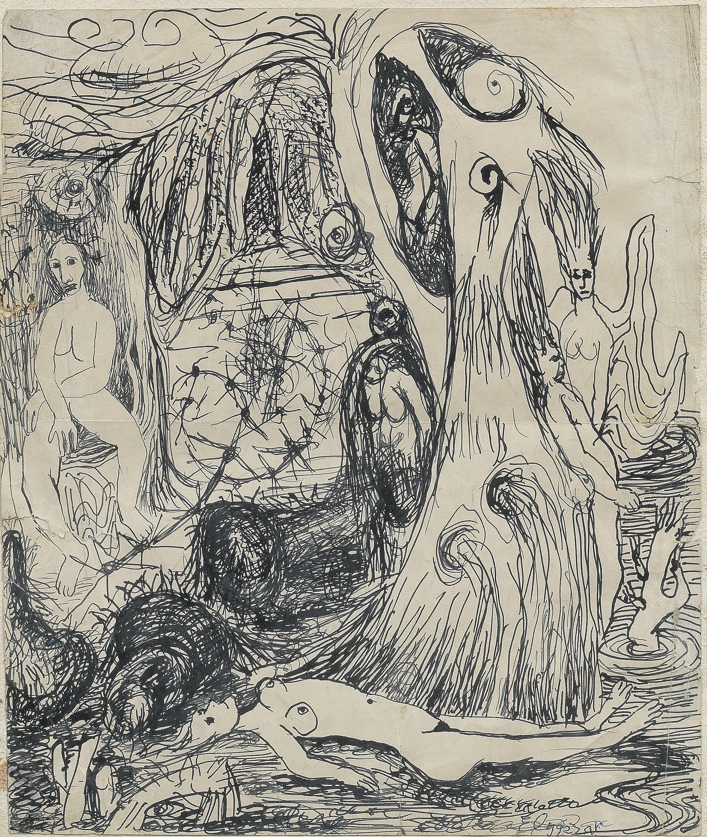 Abdel Hadi El-Gazzar - Untitled (Women\'s World)