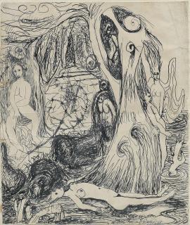 Abdel Hadi El-Gazzar - Untitled (Women\'s World)