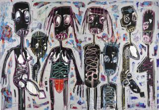 Abdoulaye Aboudia Diarrassouba - Ivorian Untitled