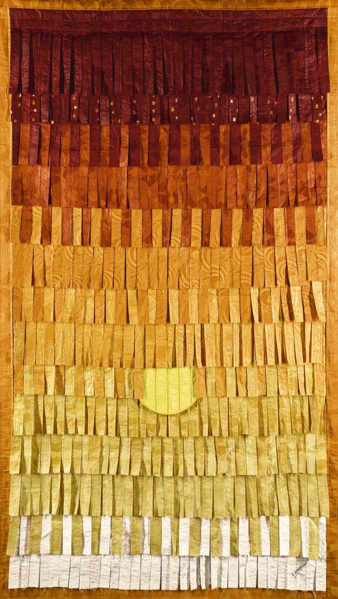 Abdoulaye Konaté - Composition No. 25 (Soleil)