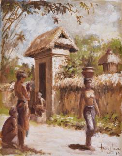 Abdul Aziz - A Balinese Village