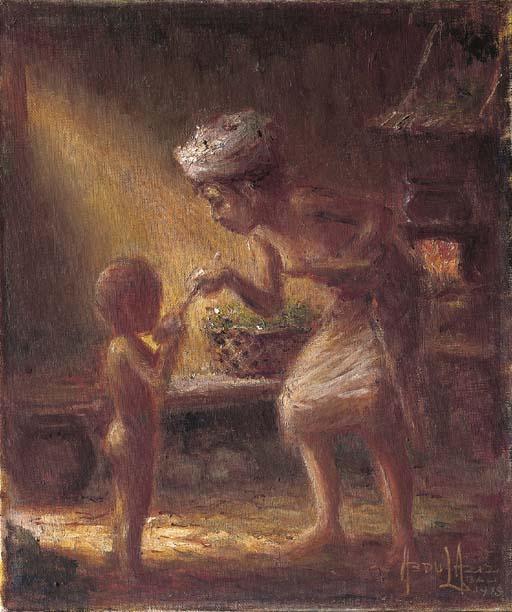 Abdul Aziz - Mother and child